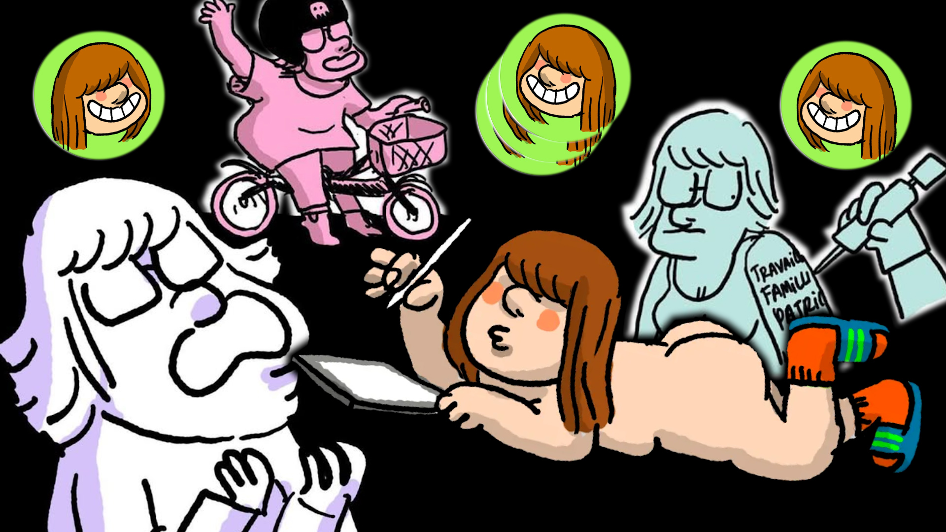 Lisa Mandel dévoile les coulisses de son métier de dessinatrice de presse pour "le Nouvel Obs"