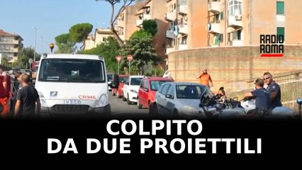 Agguato a Tor Bella Monaca, ferito 35enne
