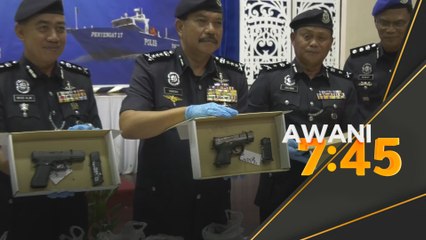 Senjata api dirampas dipercayai untuk dijual kepada kongsi gelap