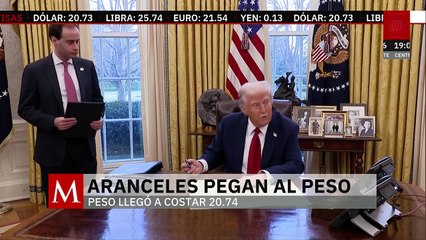 Peso pierde frente al dólar en medio de amagos sobre aranceles, análisis de Ana Karina Martínez