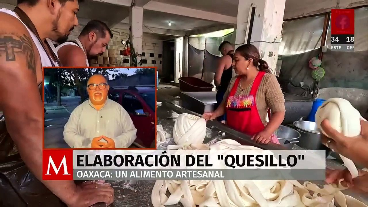 En Oaxaca, familia mantiene viva la elaboración artesanal del quesillo