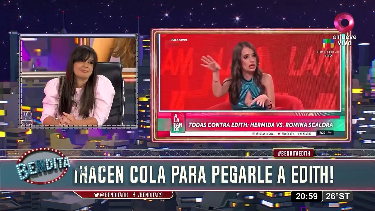 Edith Hermida rompió en llanto tras ser llamada mala compañera