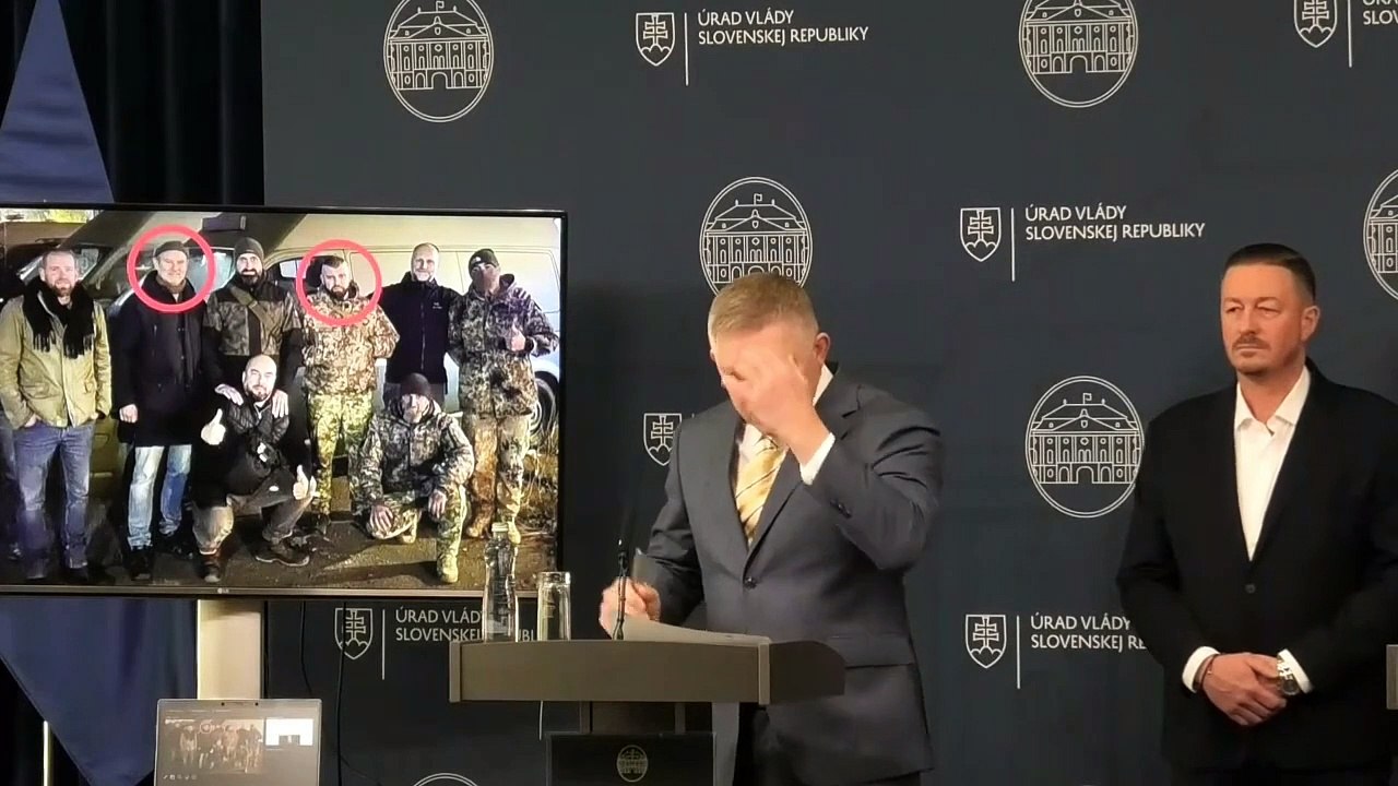 ZÁZNAM: Premiér obvinil Gruzínsku národnú légiu z napojenia na slovenské protesty