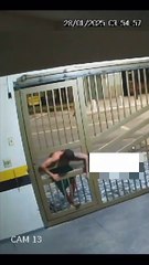 Polícia prende homem que invadiu prédio por fresta e furtou moto em MG