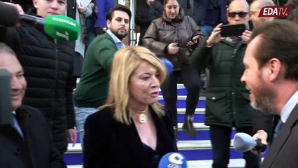 Esta fue la pregunta con la que Óscar Puente fue recibido en Huelva