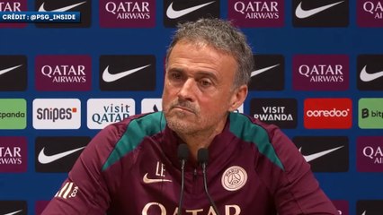 Luis Enrique évoque la fin du mercato