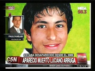 CASO LUCIANO ARRUGA_ ENCONTRARON EL CUERPO DEL JOVEN (PARTE 1)