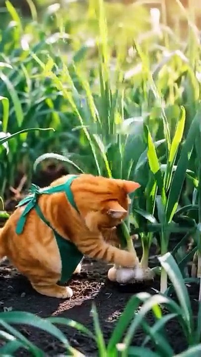 Cat doing work as Human 😱 😂
