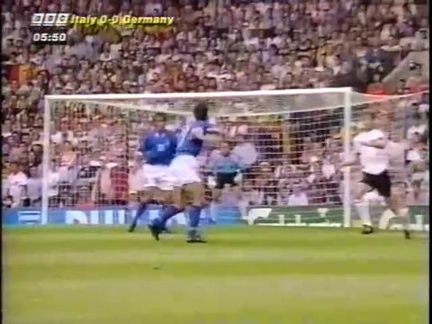 1996 UEFA European Football Championship Italy v Germany 19 June 1996 BBC