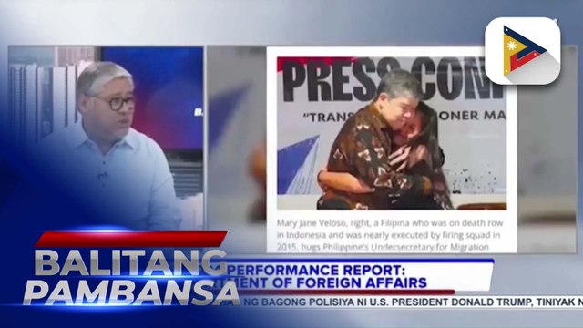 DFA, ibinida ang kanilang mga nagawa sa nakalipas na taon