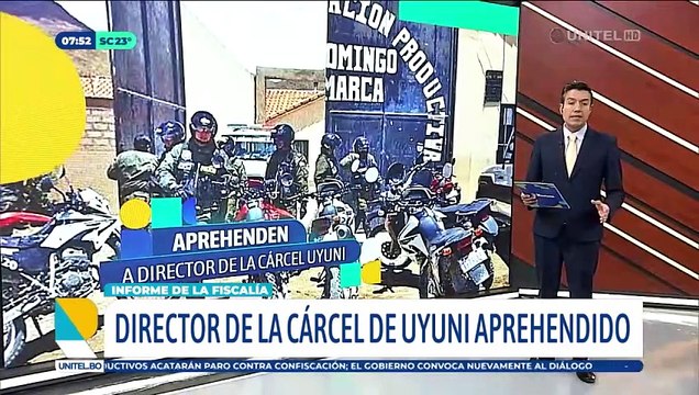 Director de la cárcel de Uyuni esta aprehendido. “Dejaba salir reos”, dice fiscal de Oruro