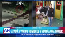 🚨 HORROR EN LA PLATA: APUÑALÓ A DOS HOMBRES Y MATÓ A UNA MUJER EN PLENA CALLE