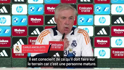 Ancelotti : “Vinicius peut montrer son meilleur visage"