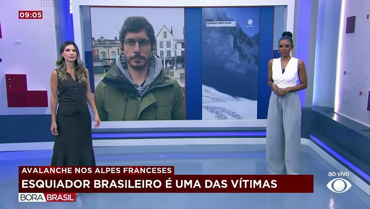 Esquiador brasileiro morre nos Alpes franceses após avalanche