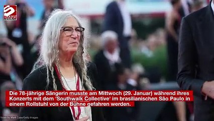 Patti Smith: Sie versichert ihren Fans, dass es ihr gut geht