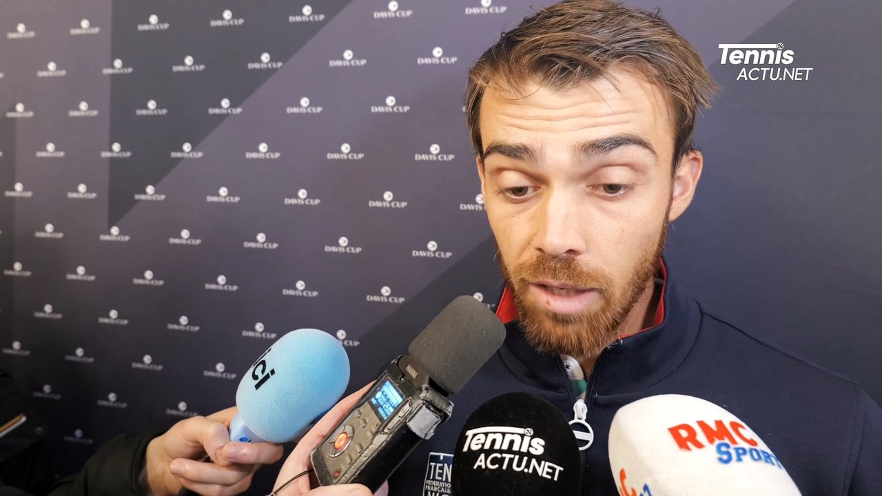 Tennis - Coupe Davis 2025 - Benjamin Bonzi savoure : "J'étais à la cave il y a quelques mois..."