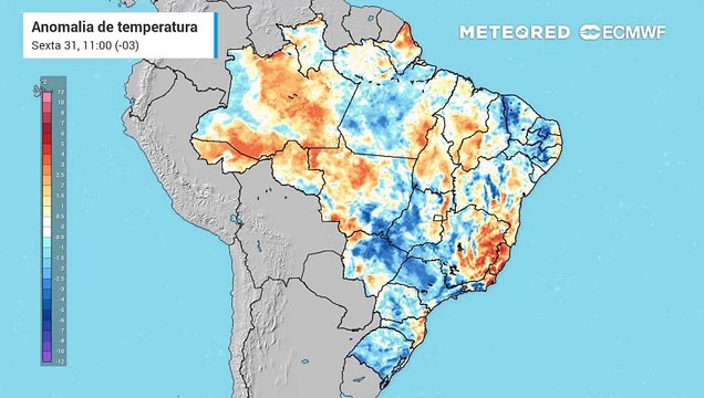 anomalia de temperatura