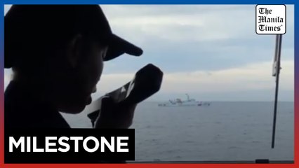 PH ship pushes Chinese vessel from Zambales