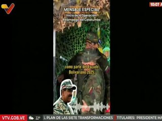 Jefe de Estado informa inicio de Operación de Desarrollo Binacional Relámpago del Catatumbo