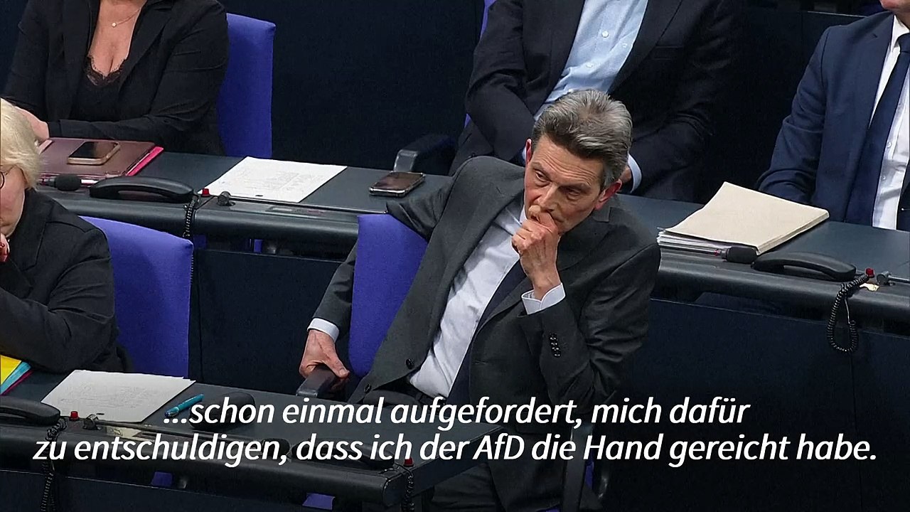 Merz: 'Von meiner Partei reicht niemand der AfD die Hand'