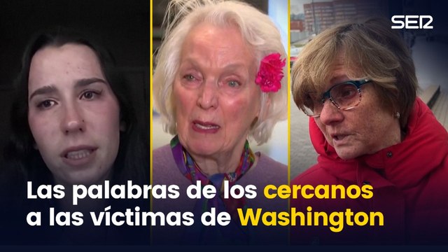 Los testimonios de los cercanos a las víctimas del accidente aéreo en Washington