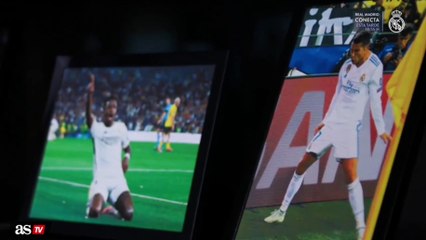 Vinicius entierra el debate de su futuro en un vídeo que publica Real Madrid TV