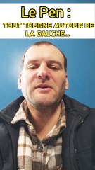 L'extrême gauche renverse Jean-Marie Le Pen