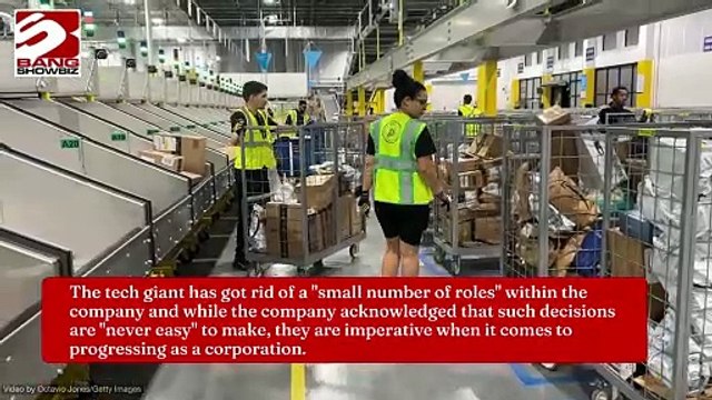 Amazon cuts several jobs from several departments