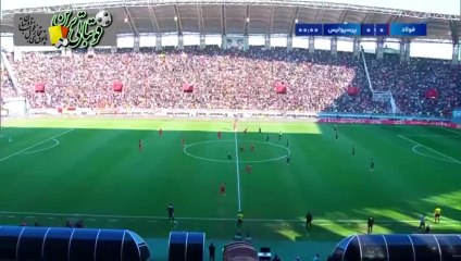 خلاصه بازی فولاد و پرسپولیس