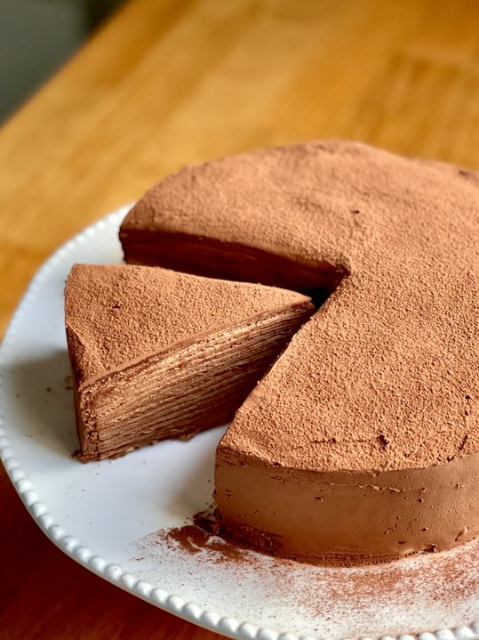 Gâteau de Crêpes au Chocolat 🍫 | Recette Facile, Gourmande et Élégante pour la Chandeleur 🥞