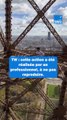 Salto sur la Tour Eiffel à 130 mètres du sol !