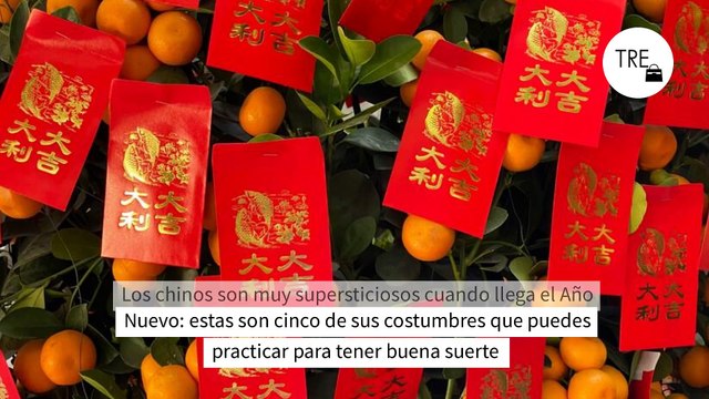 Los chinos son muy supersticiosos cuando llega el Año Nuevo: estas son cinco de sus costumbres que puedes practicar para tener buena suerte
