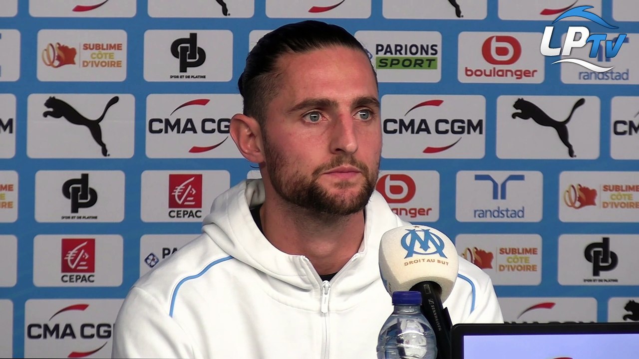 Integrale de la conférence de presse d'Adrien Rabiot et Roberto De Zerbi avant avant la réception de Lyon