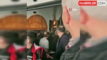 Bursa'da Camiide Cuma Namazı Sırasında Yangın Çıktı