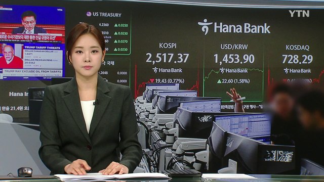 '딥시크' 충격에 K-반도체 급락...SK하이닉스 장중 11%↓ / YTN