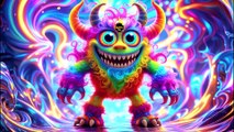 Mini Monster Psychedelic Trance - Gothic Visuals | Music Mix #psychedelictrance #psytrance #music