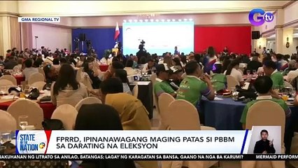 FPRRD, ipinawagang maging patas si PBBM sa darating na Eleksyon | SONA
