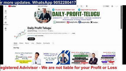 బడ్జెట్ 2024 మార్కెట్‌పై బుల్లిష్ ప్రభావం చూపిస్తుందా లేదా క్రాష్ అవుతుందా? Analysis in Telugu 1st Feb 2025 #stockmarketcrash