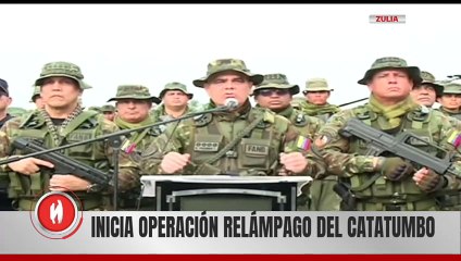 "Operación Relámpago del Catatumbo" garantiza soberanía e integridad del territorio venezolano