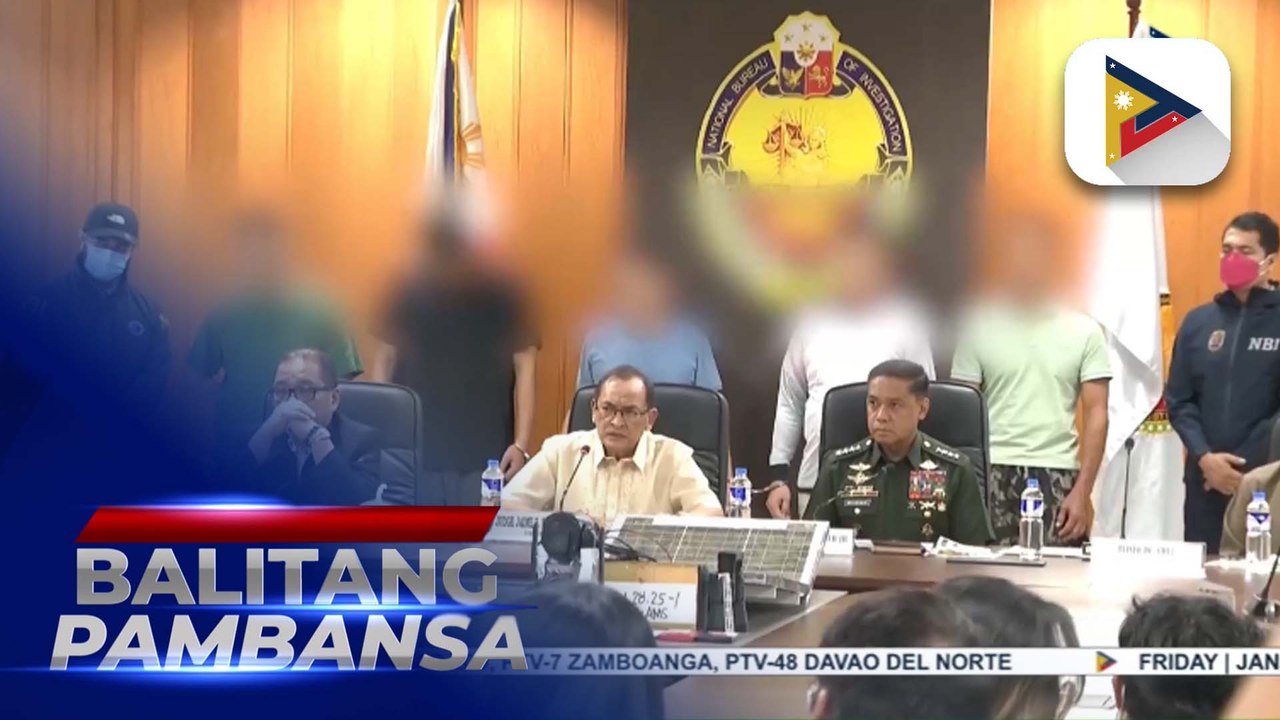 NSC lauds NBI, AFP for arrest of 5 Chinese nationals for alleged espionage