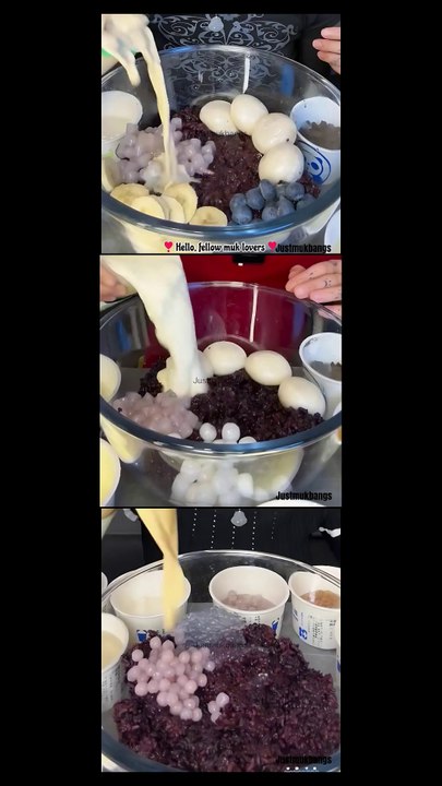 #109 Desserts Mukbang ASMR || Milk tea Purple rice Po...#asmr #mukbang #dessert #milktea #purplerice