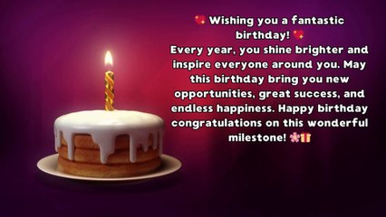 Happy Birthday Congratulations – The Perfect Way to Celebrate a Special Day!