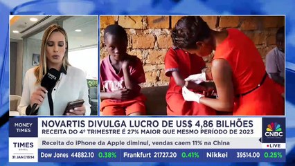 Novartis divulga lucro de US$ 4,86 bilhões; saiba mais detalhes sobre números