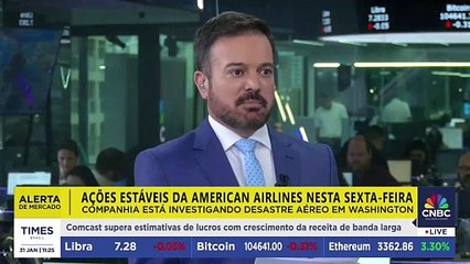 Saiba como estão ações da American Arlines um dia após acidente entre avião e helicóptero nos EUA