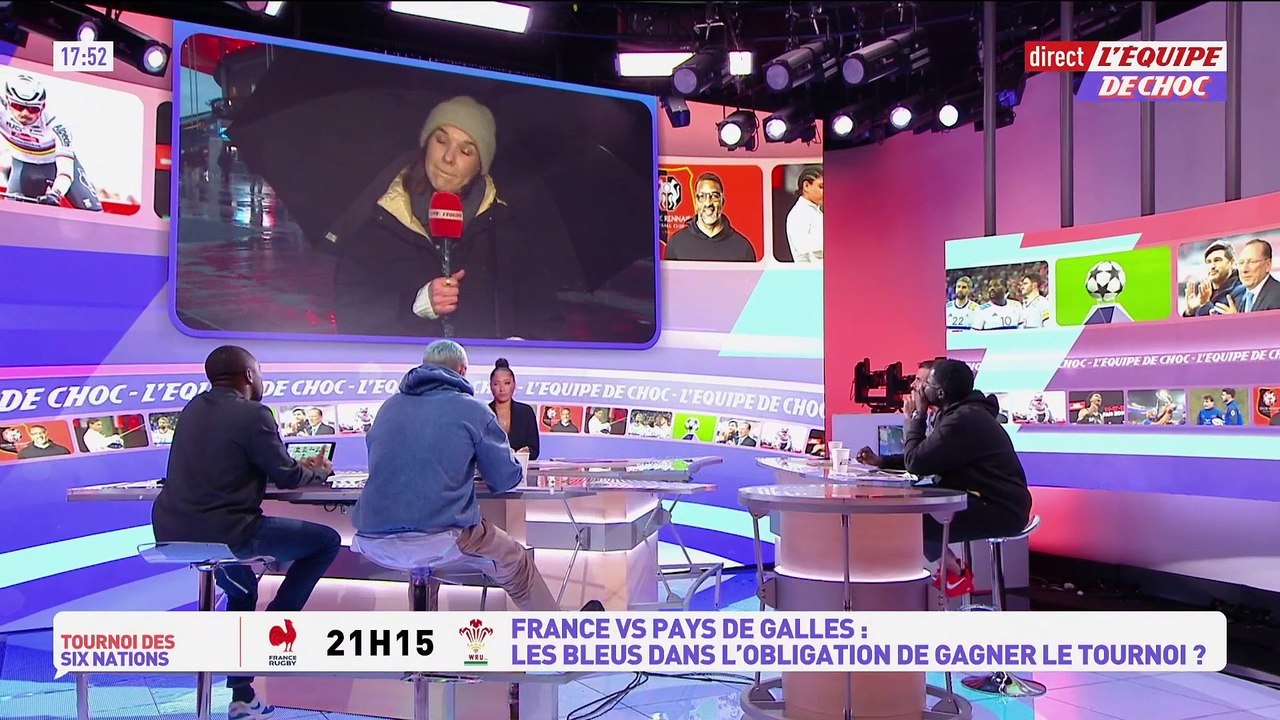 La charnière Antoine Dupont-Romain Ntamack avec le XV de France - Rugby - Tournoi - Bleus