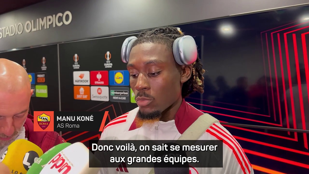 AS Rome - Koné : "On sait se mesurer aux grandes équipes"