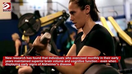 Early life exercise cuts dementia risk