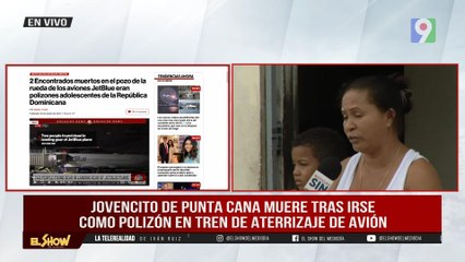 Madre pide ayuda para traer a su hijo, quien fue encontrado en gomas de avión | El Show del Mediodía