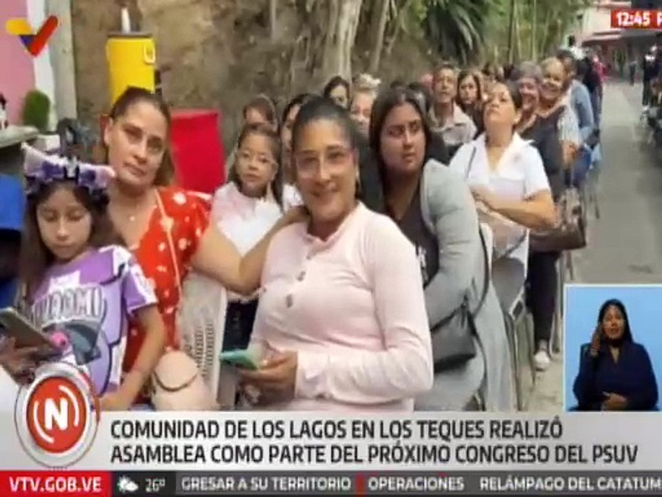 Miranda | Habitantes de Los Teques se reúnen en asambleas preparatorias de cara a Congreso del PSUV