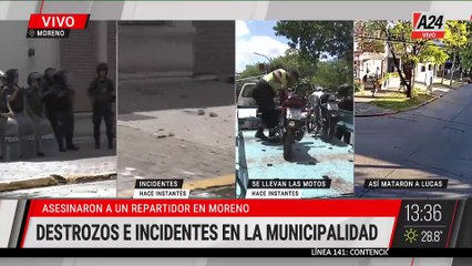 📢 "ESTO ES PEOR QUE EL JUEGO DEL CALAMAR" - VECINA DE MORENO POR EL ASESINATO DEL REPARTIDOR